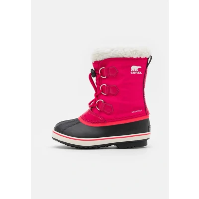 Abbildung von Sorel KIDS YOOT PAC NYLON WATERPROOF Schneestiefel für Unisex Kinder, Rot (Bright Rose) Youth, 35 EU