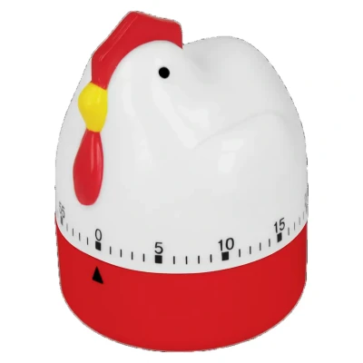 Abbildung von Metaltex Timer Henne, Kunststoff, Mehrfarbig, 54 mm, 155x56x54mm