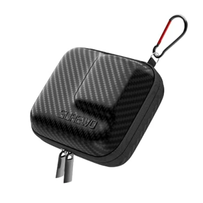 Abbildung von SUREWO Tasche,Oberflächen wasserdicht Tragetasche kompatibel mit GoPro Hero 13/12/11/10/9/8/7/(2018)/6/5 Schwarz,DJI Osmo Action,AKASO/Campark/YI Action Kamera und mehr (Mini)