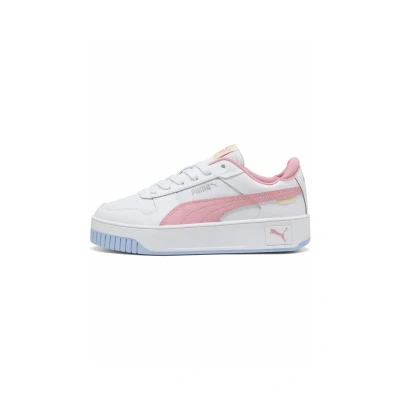 Abbildung von Puma Basse Carina Street Sneaker low whitepinkscape silver, Herren, Größe: 38.5, White/pinkscape/ silver Schuhe