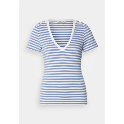 Abbildung von Morgan Tshirt print, Damen, Größe: Small, Off white/fjord