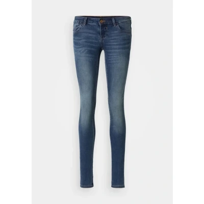 Abbildung von ONLY Onlcoral Superlow Jeans Skinny Fit, Damen, Größe: 27x30, Dark blue denim