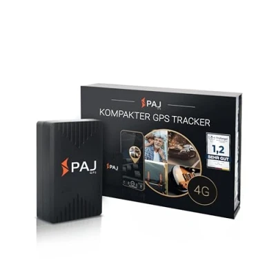 Abbildung von PAJ GPS Tracker COMPACT Finder 4G magnetischer für Autos, Motorräder, LKWs bis zu 40 Tage Akkulaufzeit Ortungsgerät Diebstahlschutz mit Live Ortung, Alarmbenachrichtigungen