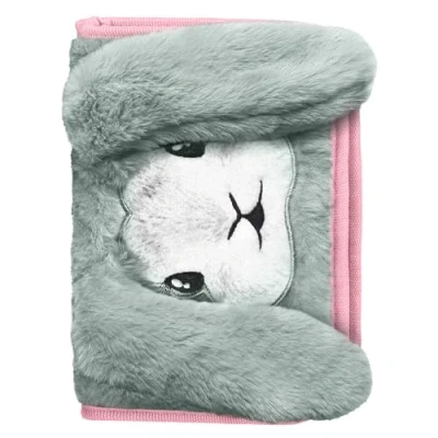 Abbildung von Baagl Federmäppchen für Mädchen Schüleretui, Federtasche, Federmappe Schreibwaren Etui, Federpenal, Schulmäppchen (Bunny)