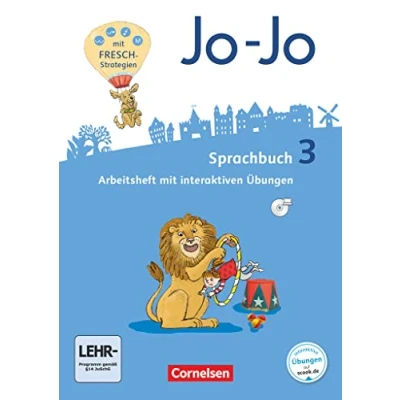 Abbildung von Jo Sprachbuch Allgemeine Ausgabe 2016 3. Schuljahr: Arbeitsheft Mit interaktiven Übungen online und auf CD ROM
