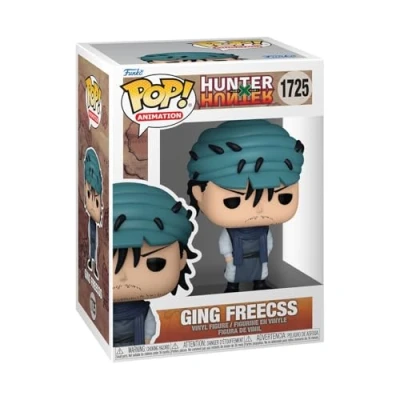 Abbildung von Funko Pop! Animation: HxH Ging Freecss Hunter X (HXH) Vinyl Sammelfigur Geschenkidee Offizielle Handelswaren Spielzeug Für Kinder und Erwachsene Anime Fans