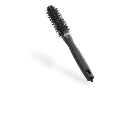 Abbildung von Olivia Garden Expert Blowout Shine Schwarz 20 Runde, antistatische Keramikbürste für glänzende und frizzfreie Blowouts