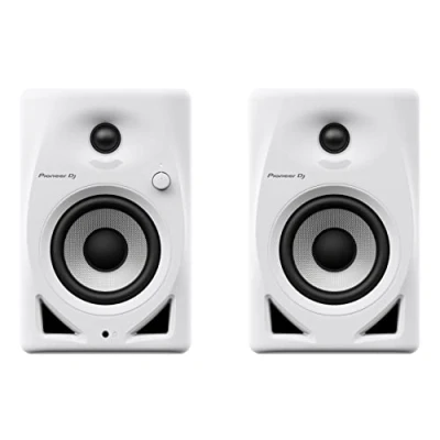 Abbildung von Pioneer DJ DM 40D W 4&quot; Desktopmonitorsystem (weiß)