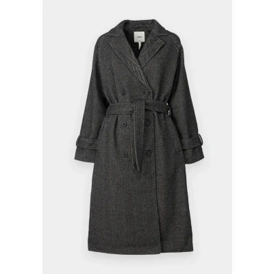 Abbildung von Object Objkeily COAT Klassischer Mantel, Damen, Größe: 36, Medium grey