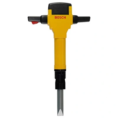 Abbildung von Theo Klein 8405 Bosch Presslufthammer Batteriebetriebene Auf und Abwärtsbewegung des Bohrmeißels Mit Motorsound Blinklicht Maße: 28 cm x 7 50 Spielzeug für Kinder ab 3 Jahren