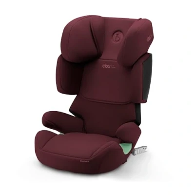 Abbildung von CYBEX Silver Kinder Autositz Solution X i Fix, Für Autos mit und ohne ISOFIX, Ab ca. 3 bis 12 Jahre (100 150 cm), 15 50 kg, Rumba Red