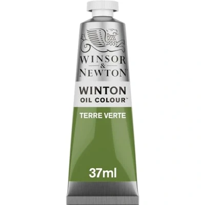 Abbildung von Winsor &amp; Newton 1414637 Winton, feine hochwertige Ölfarbe 37ml Tube mit gleichmäßiger Konsistenz, Lichtbeständig, hohe Deckkraft, Reich an Farbpigmenten Grüne Erde