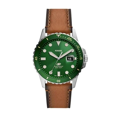 Abbildung von Fossil Uhr, Herren, Größe: One Size, Sand/green