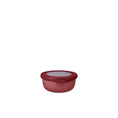 Abbildung von Mepal Multi Bowl Cirqula Round Vorratsdose mit Deckel Geeignet als Luftdichte Aufbewahrungsbox für den Kühlschrank, Mikrowellengeschirr &amp; Frischhaltedosen 350 ml Vivid mauve