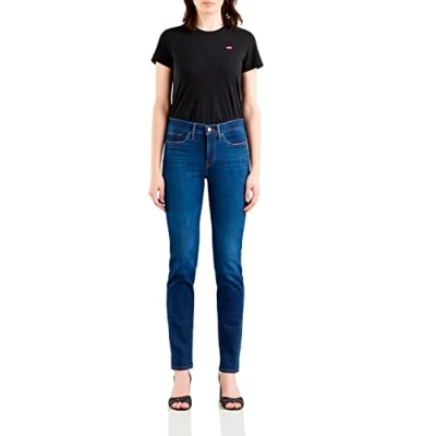Abbildung von Levi&#039;s Damen 314 Shaping Straight Jeans, Cobalt Honor, 30W / 32L