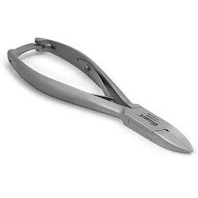 Abbildung von Blizzard Nagelzange Podologie Werkzeug für Fußnägel gerade Schneide Kopfschneider Eckenzange exakten Schnitt ideal bei kräftigen Nägeln Fußpflege Edelstahl 14,5 cm