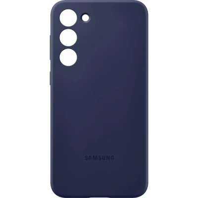 Abbildung von Samsung Siliconen Back Cover Blau Galaxy S23+