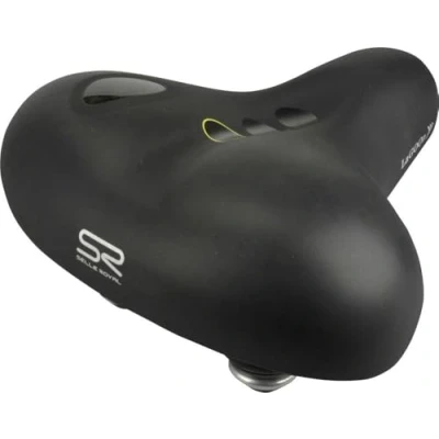 Abbildung von Selle Royal Erwachsene Elastomer Gel Tourensattel, schwarz, One Size