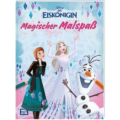 Abbildung von Disney Die Eiskönigin: Magischer Malspaß: Traumhafte Ausmalseiten Für Eiskönigin Fans Kinder ab 4 Jahren (Disney Jetzt schon ein Klassiker!)