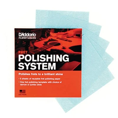 Abbildung von Planet Waves PW FRP Fret Polishing System 5x Poliertücher Blau