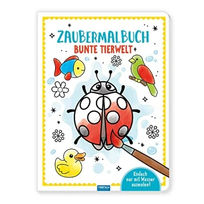 Abbildung von Trötsch Malbuch Zaubermalbuch Bunte Tierwelt: Ausmalbuch