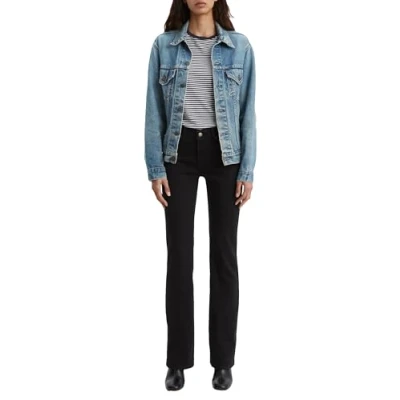 Abbildung von Levi&#039;s Women&#039;s Classic Bootcut Jeans, Soft Black_LSE, 28 W/30 L