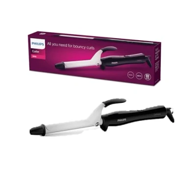 Abbildung von Philips StyleCare Essential Lockenstab für lebendige Locken mit Sprungkraft (Modell BHB862/00)