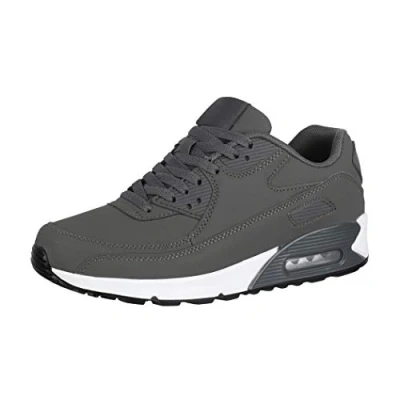 Abbildung von Elara Damen Herren Sneaker Sport Laufschuhe Turnschuhe Chunkyrayan Y9801 Grey 40