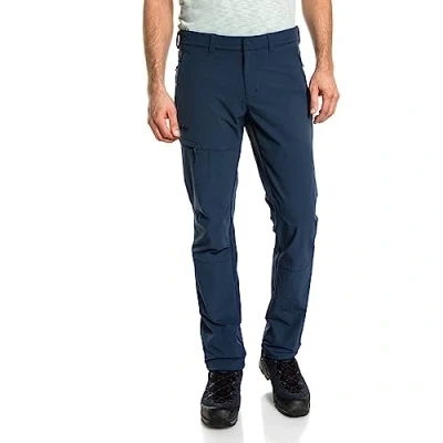 Abbildung von Schöffel Herren Pants Koper1, robuste Hose mit 4 Wege Stretch, elastische und wasserabweisende Wanderhose für Männer, dress blues, 58