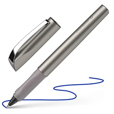 Abbildung von Schneider 186221 Ceod Shiny Tintenroller (Rechts und Linkshänder, Strichstärke M, inkl. Tintenpatrone Königsblau) Graphite