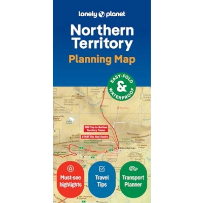 Abbildung von Lonely Planet Northern Territory Planning Map
