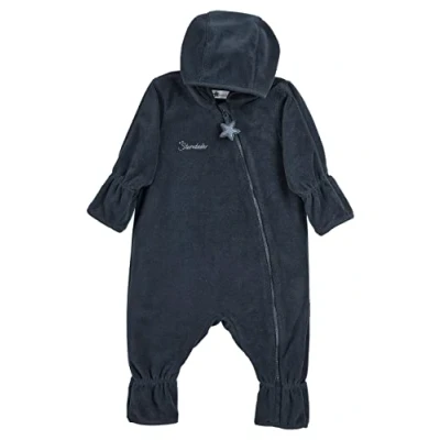 Abbildung von Sterntaler Unisex Baby Overall Fleece Overall, Marine, 74