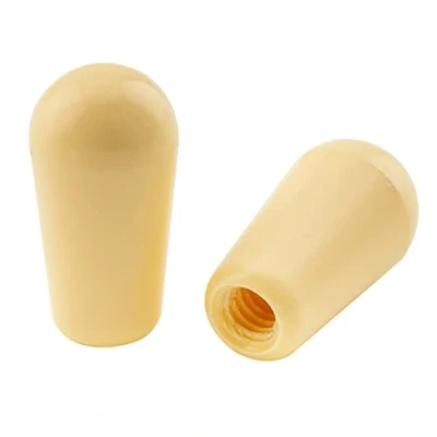 Abbildung von Musiclily Pro Metrisch 3,5mm 3 Weg Toggle Schalter Knopf für Korea Epiphone Les Paul E Gitarre, Creme(2er Set)
