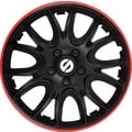 Abbildung von Sparco Corsa Veneto 16 Schwarz / rot Radzierblende