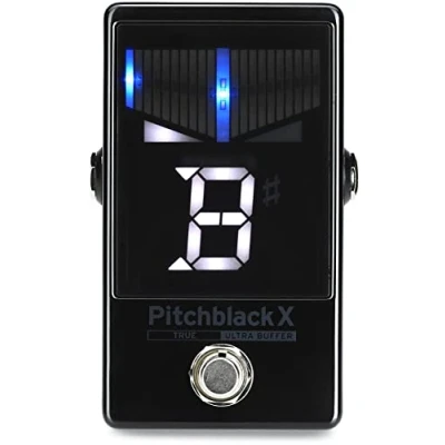 Abbildung von Korg PB X Pitchblack Series Chromatic Guitar/Bass Pedal Tuner Black