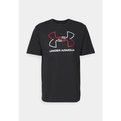 Abbildung von Under Armour Foundation Update Tshirt print, Herren, Größe: XS, Black/red/white