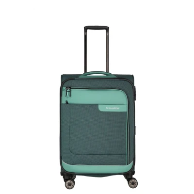 Abbildung von Travelite Viia 4w Trolley M 67 Eukalyptus Koffer mit 4 Rollen Weichgepäck