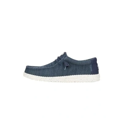 Abbildung von Heydude Wally Stretch Bootsschuh, Herren, Größe: 41, Navy Schuhe