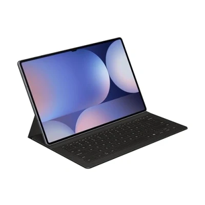 Abbildung von Samsung Book Cover Keyboard Slim EF DX920 für das Galaxy Tab S10 Ultra S9 mit QWERTZ Tastatur und AI Taste, Einteilige Tablet Hülle, schlankes Design, S Pen Fach, Schwarz