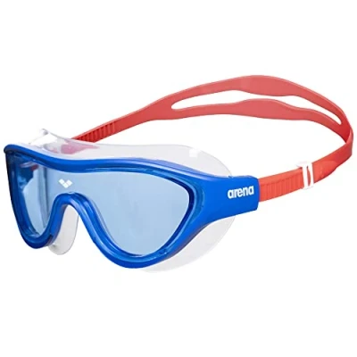 Abbildung von arena The One Mask Junior Anti Fog Schwimmbrille für Kinder, Schwimmmaske mit Großen Verspiegelten Gläsern, UV Schutz, Selbstjustierender Nasensteg, Orbit Proof Dichtungen