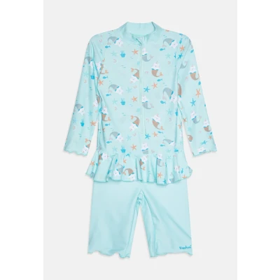 Abbildung von Playshoes Onepiece Unicorn Mermaid CAT Badeanzug für Kinder, Größe: 62/68, Light green