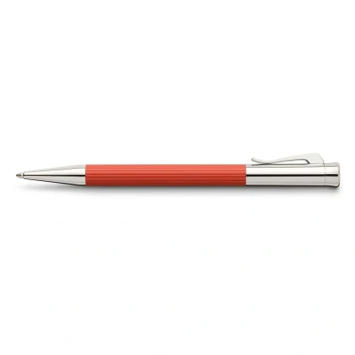 Abbildung von Graf von Faber Castell 141586 Kugelschreiber Tamitio India Red, Schreibfarbe schwaz, 0,5 mm Mine