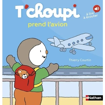 Abbildung von T&#039;choupi prend l&#039;avion