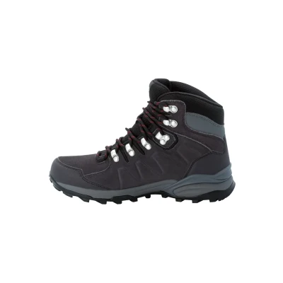 Abbildung von Jack Wolfskin Refugio Texapore Hikingschuh, Damen, Größe: 37, Dark steel purple Schuhe