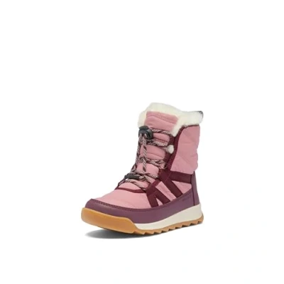 Abbildung von Sorel Youth Whitney II PLUS LACE WP Unisex Schnürstiefelette für Kinder, Größe: 39, Dazed mauve/epic plum Schuhe