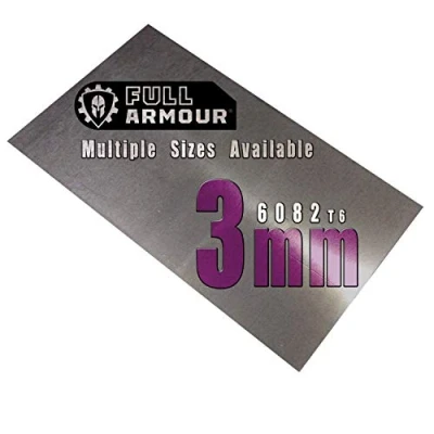 Abbildung von Aluminiumblech 3mm 150 mm x 250 (15cm 25cm)