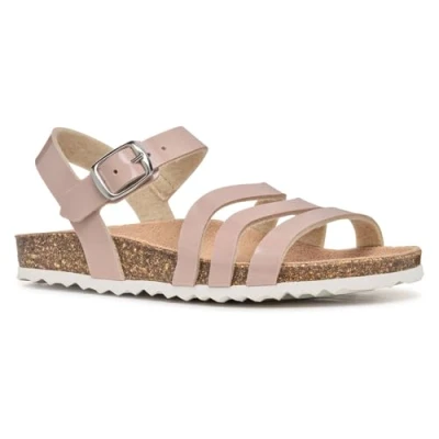 Abbildung von Geox Adriel GIRL Riemensandalette für Kinder, Größe: 39, Light rose Schuhe