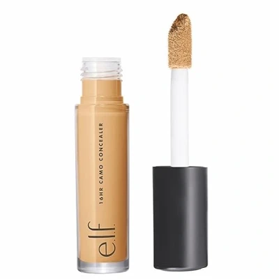 Abbildung von e.l.f. 16HR Camo Concealer, hoch pigmentiert, mit intensiver Deckkraft, mattes Finish, vegan &amp; tierversuchsfrei, Medium Peach, 6ml