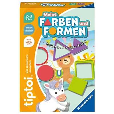 Abbildung von Ravensburger tiptoi Spiel 00168 Meine Farben und Formen, Lernspiel für Kinder ab 2 Jahren