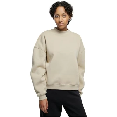 Abbildung von Urban Classics Organic Sweatshirt, Damen, Größe: 3XL, Wetsand